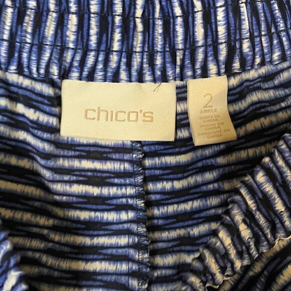 Bundle of 3 Pair of Chico's Lightweight Summer Travel Pants - Size 2 Large 12 - Picture 9 of 13